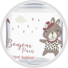 Canpol babies Steklenička s širokim ustjem Bonjour Paris 120 ml roza