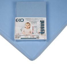 EKO Pločevina z gumijastim dresom modra 120x60 cm