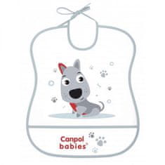 Canpol BABIES Plastični slinček mehak Cute Animals pes