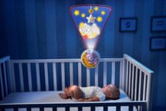 Chicco Glasbeni projektor nad posteljico Next2Moon 3v1 za vse otroške posteljice, vključno z Next2Me, roza 0m+