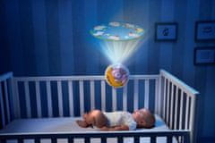 Chicco Glasbeni projektor nad posteljico Next2Moon 3v1 za vse otroške posteljice, vključno z Next2Me, roza 0m+
