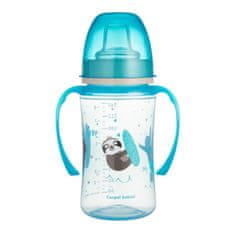 Canpol babies Skodelica za trening eksotičnih živali 240 ml, modra