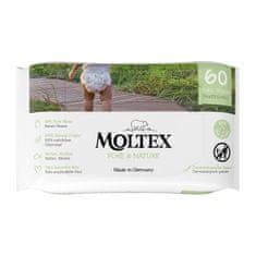 MOLTEX Pure & Nature ECO mokri robčki na vodni osnovi (60 kosov)