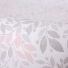 Ceba Baby CEBA Prevleka za previjanje 50x70-80 cm 2 kosa Candy Pink+Twigs