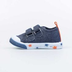 KOTOFEY Modri ​​čevlji srednjega malčka za majhne otroke, tekstil, Kotofey