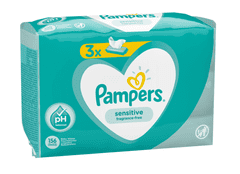 Pampers vlažilni robčki Sensitive, 156/1