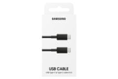 Samsung EF-DN975BBE podatkovni kabel, USB Tip-C na USB Tip-C, Super Fast Charge, 1 m, črn