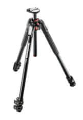 Manfrotto Aluminijasto 3-sekcijsko stojalo 190 z horizontalnim stebrom (MT190XPRO3) + GRATIS NOSILEC ZA TELEFON (MCLAMP)