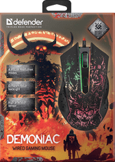 Defender Demoniac GM-540L optična gaming miška z mavrično osvetlitvijo
