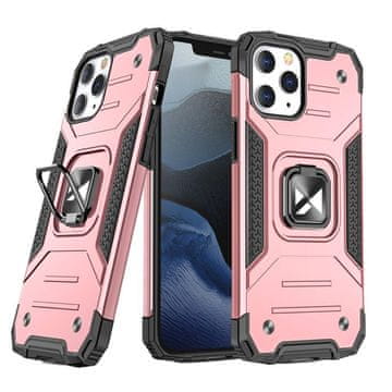 MG Ring Armor plastika ovitek za iPhone 13 mini, roza