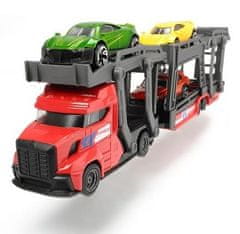 Dickie Avtomobilski transporter in 3 avtomobili, 28 cm