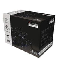 ENTAC Božično - novoletne LED lučke 120 LED hladno bele 6400K 9m IP44