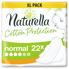 Naturella Cotton Normal vložki, 22 kosov