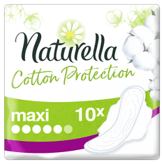 Naturella Cotton Maxi vložki, 10 kosov