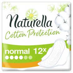 Naturella Cotton Normal vložki, 12 kosov