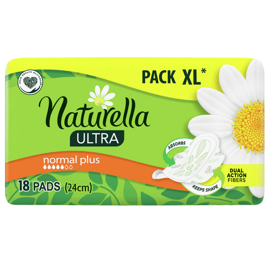 Naturella Ultra Normal Plus vložki, 18 kosov