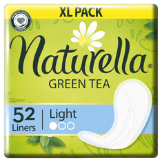 Naturella Green Tea dnevni vložki, 52 kosov