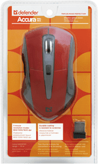 Defender Accura MM-965 brezžična optična miška 