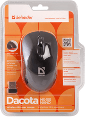 Defender Dacota MS-155 brezžična optična miška črna