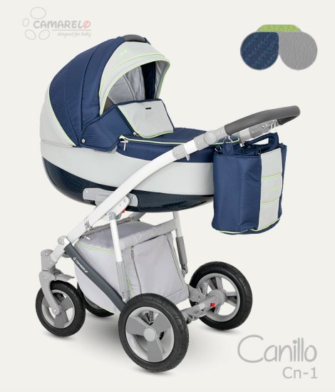 CAMARELO Otroški Voziček - Canillo 3v1 - Cn1