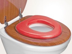 Reer Podstavek za WC školjko - - rdeče barve - 4811.2