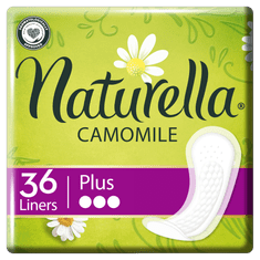 Naturella Camomile Plus dnevni vložki, 36 kosov