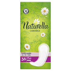 Naturella Camomile Plus dnevni vložki, 36 kosov