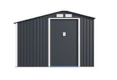 IWHOME Sodobna vrtna hiša LUCIFER A 3,53 m² + talna konstrukcija antracit