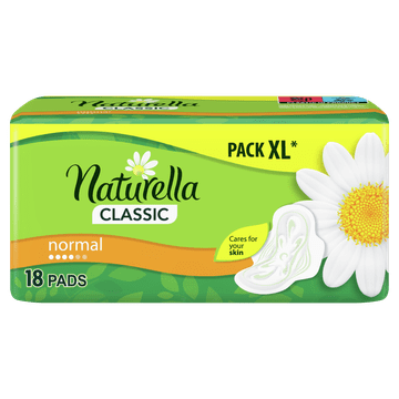 Naturella Classic Normal vložki, 18 kosov