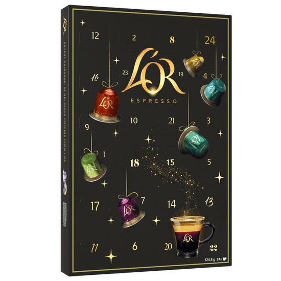 L'Or Espresso adventni koledar, 24 kapsul mimovrste=)
