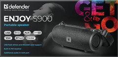 Defender Enjoy S900 prenosni zvočnik, črna