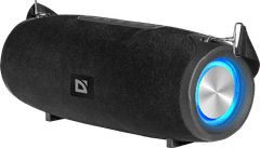 Defender G34 prenosni zvočnik, BT/FM/USB/AUX/TWS/Light, črna