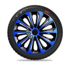 SCOUTT Pokrovi Strong 16" Modra in črna 4ks