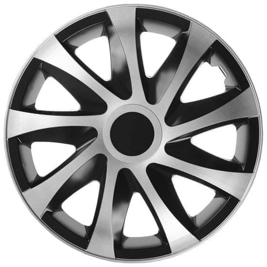 SCOUTT Pokrovi Draco CS 16" Sliver in črna 4ks