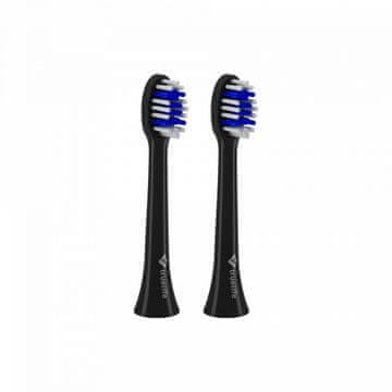 TrueLife nadomestna glava za zobno ščetko SonicBrush Compact Heads Black Whiten