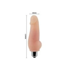 slomart Flesh Realistični Mini Vibrator 12 cm