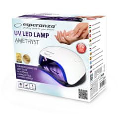 Esperanza UV lučka AMETHYST za nohte, bela, 54W