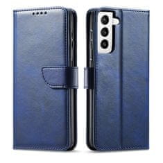 MG Magnet knjižni usnjeni ovitek na Samsung Galaxy S21 5G, modro