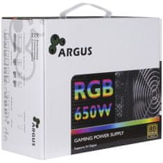 Inter-tech Argus RGB-650W CM II napajalnik, ATX, 80 Plus Gold