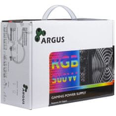 Inter-tech Argus RGB-500W II napajalnik, ATX, 80 Plus Bronze