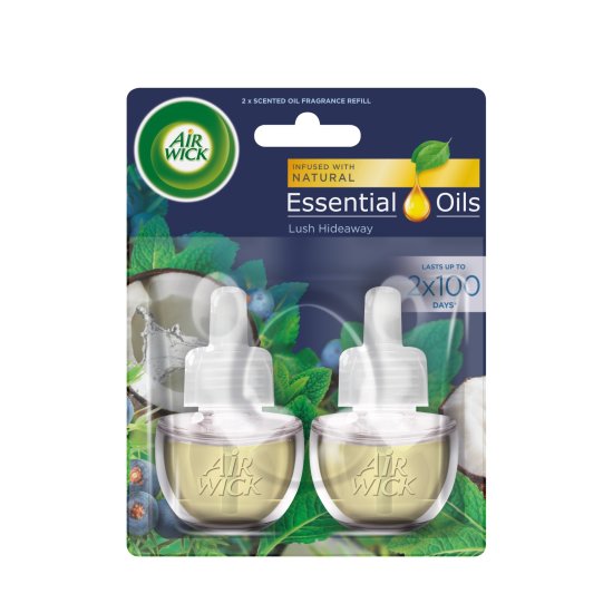 Air wick električno polnjenje DUO Life Scents bujni otok, 2x 19ml