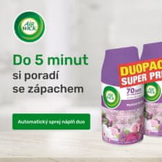 Air wick Freshmatic Refill polnilo DUO Skrivnostni vrt, 2x 250 ml