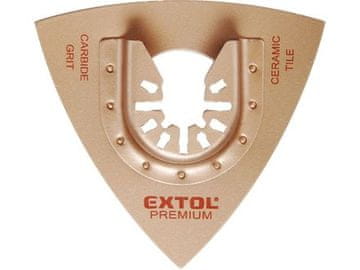 Extol Premium Rašpa (8803860) trikotni, 78 mm, karbidna trdina