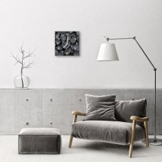 tulup.si Steklena kvadratna ura Vodni kamen 30x30 cm