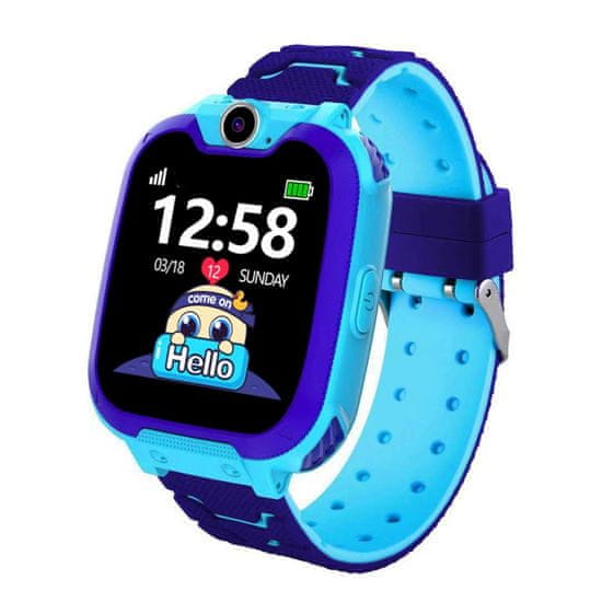 Neogo SmartWatch GS2, otroška pametna ura, modra
