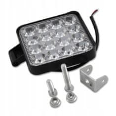 master LED LED delovna svetilka 10-30V IP67 48W 16 LED 6000K kvadratna