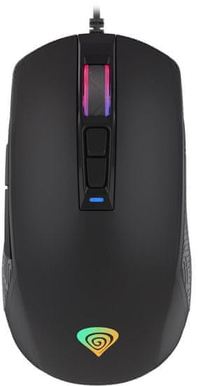 Genesis Krypton 310 gaming miška, RGB, 4000 DPI, 7 gumbov
