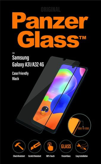 PanzerGlass Edge-to-Edge zaščitno steklo za Samsung Galaxy A31/A32 (7226)