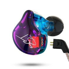 KZ ZST hybrid HiFi slušalke, color