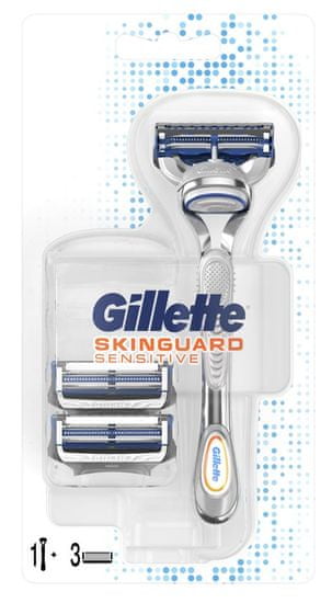 Gillette britvica Skinguard + 3 nastavki